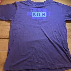 Kith world tour purple t shirt large